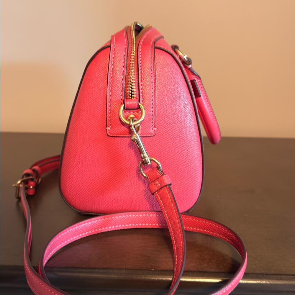 Coach Rowan Satchel with Signature Wallet; last pic best for color - Picture 4 of 14